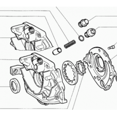 Насос масляный Isuzu 4JK1 Насос масляный Isuzu 4JK1